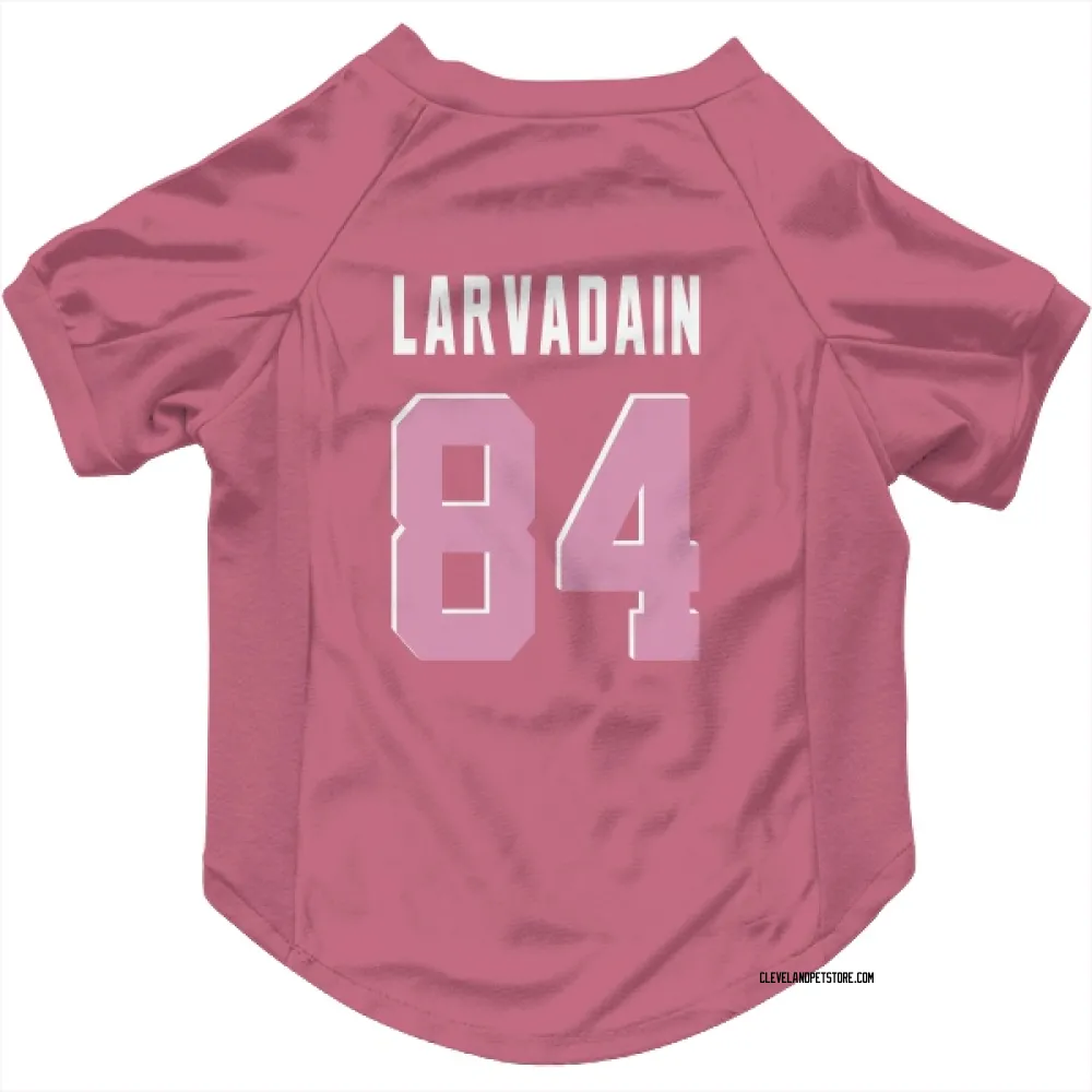 Cleveland Browns Gage Larvadain Pink Pet Jersey for Dog & Cat