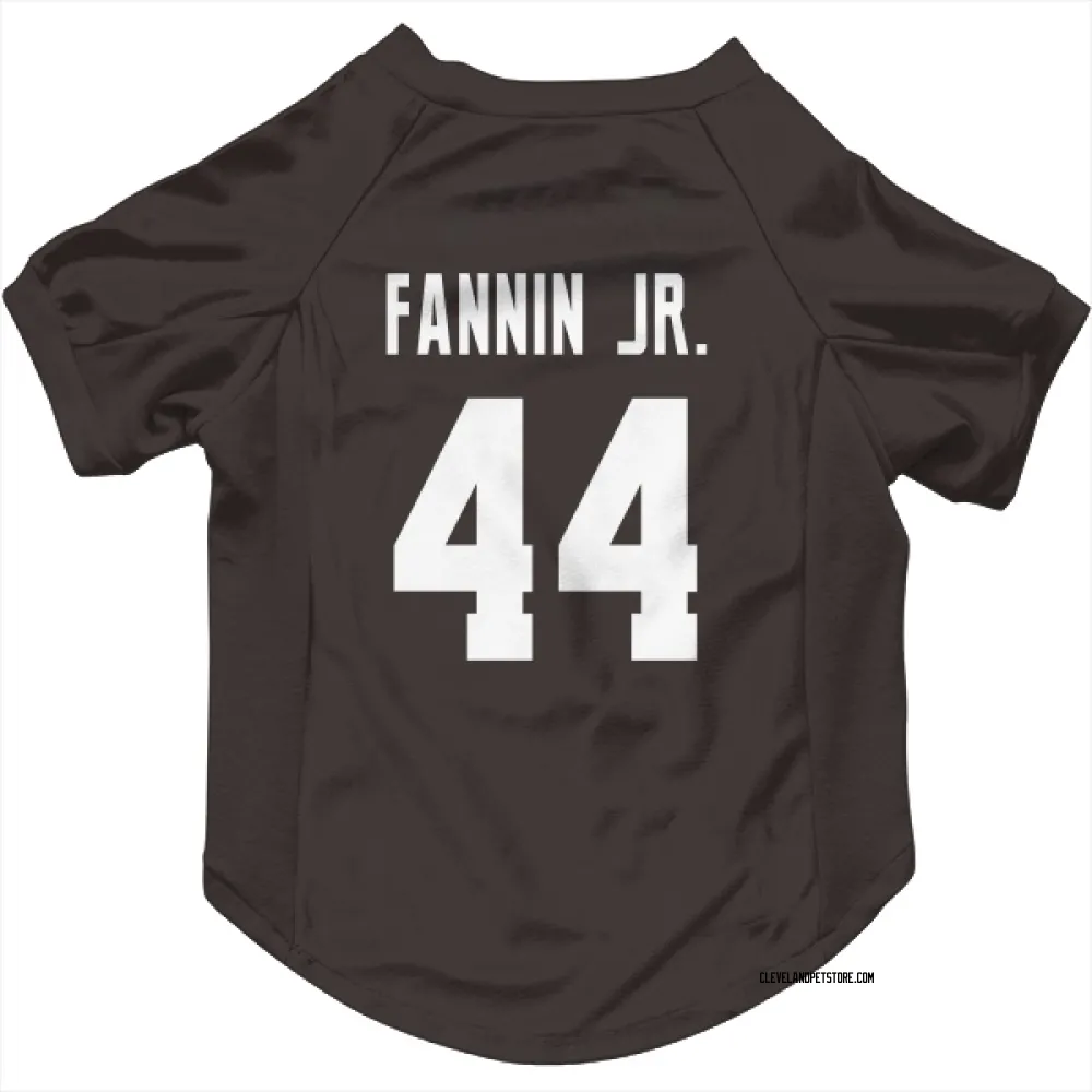 Cleveland Browns Harold Fannin Jr. Brown Pet Jersey for Dog & Cat