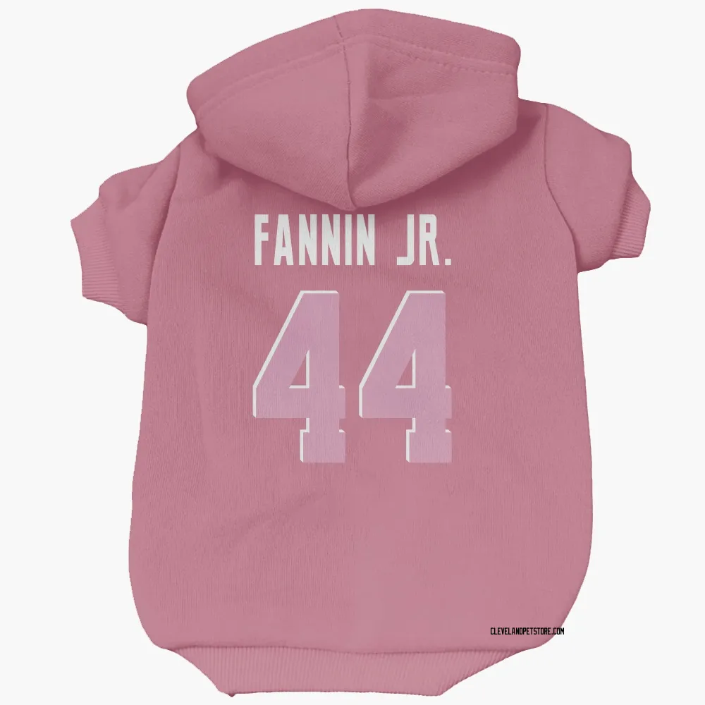 Cleveland Browns Harold Fannin Jr. Pink Pet Hoodie for Dog & Cat