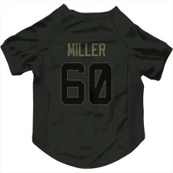 Cleveland Browns Izavion Miller Black Service Pet Jersey for Dog & Cat