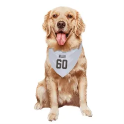 Cleveland Browns Izavion Miller White Pet Bandana for Dog & Cat