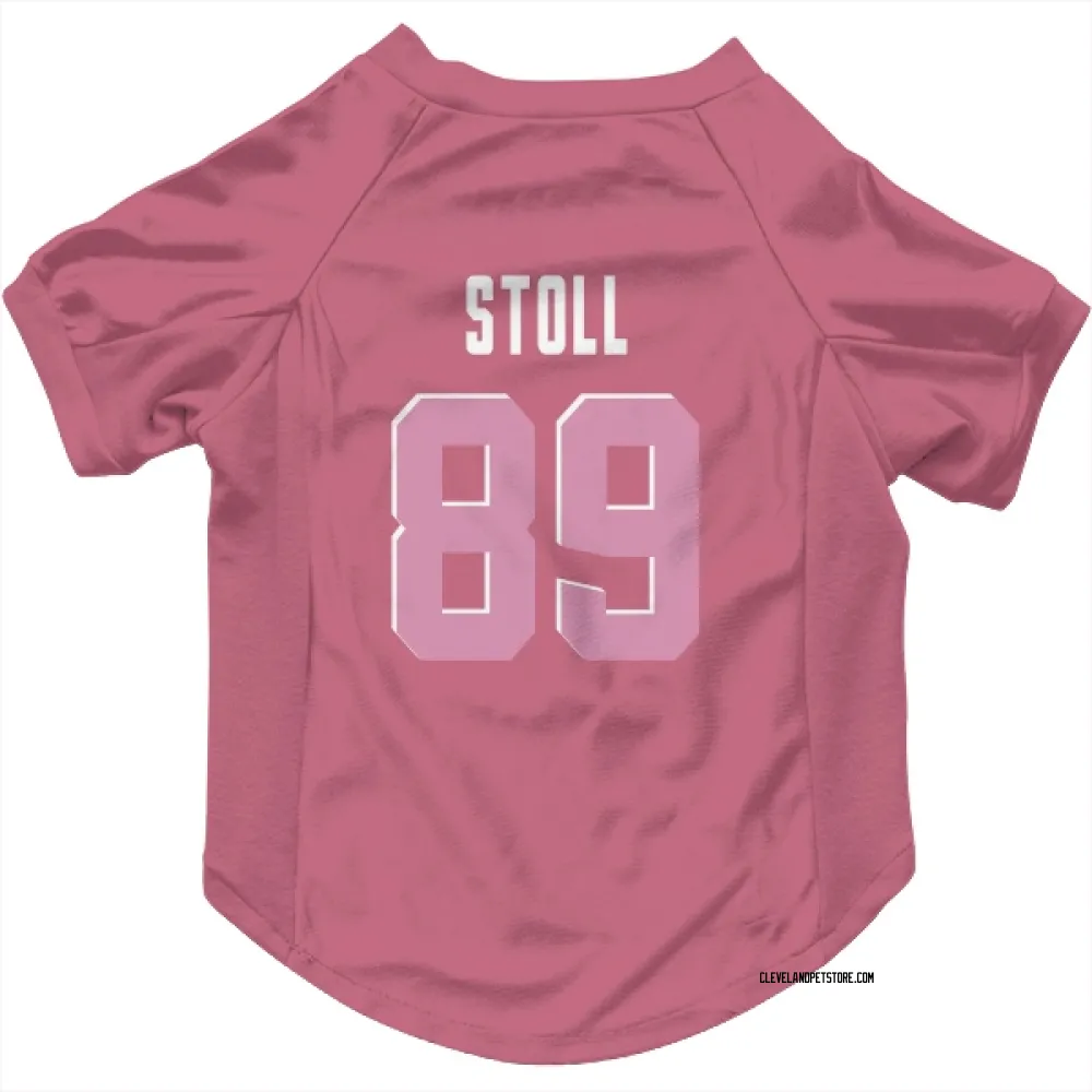 Cleveland Browns Jack Stoll Pink Pet Jersey for Dog & Cat