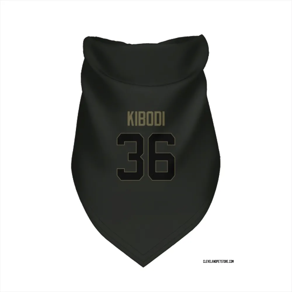 Cleveland Browns Jacob Kibodi Black Service Pet Bandana for Dog & Cat