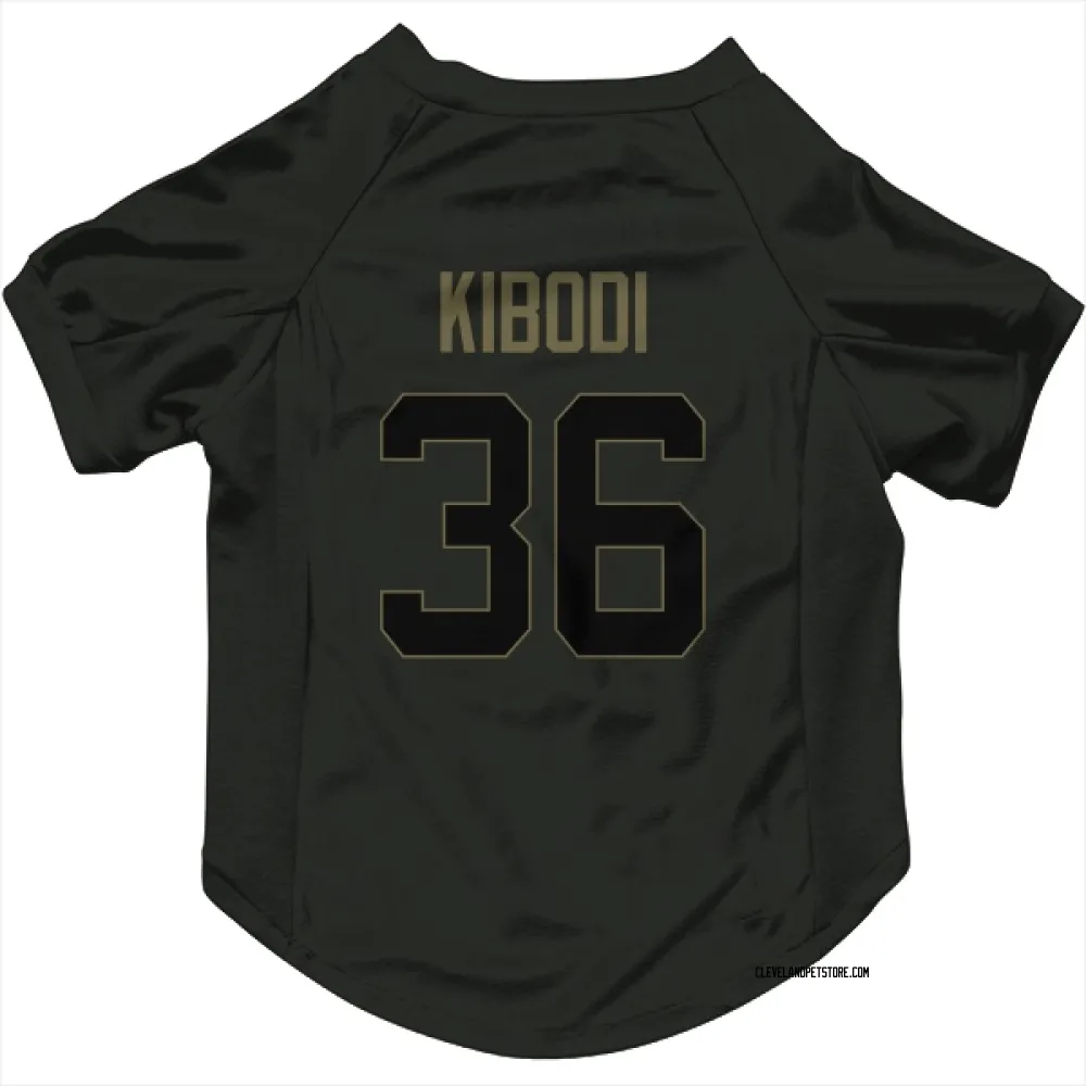 Cleveland Browns Jacob Kibodi Black Service Pet Jersey for Dog & Cat