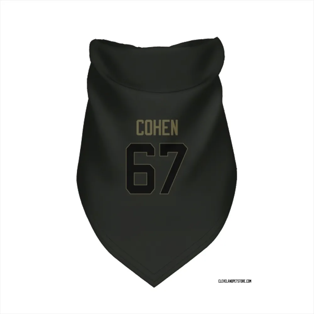 Cleveland Browns Javion Cohen Black Service Pet Bandana for Dog & Cat