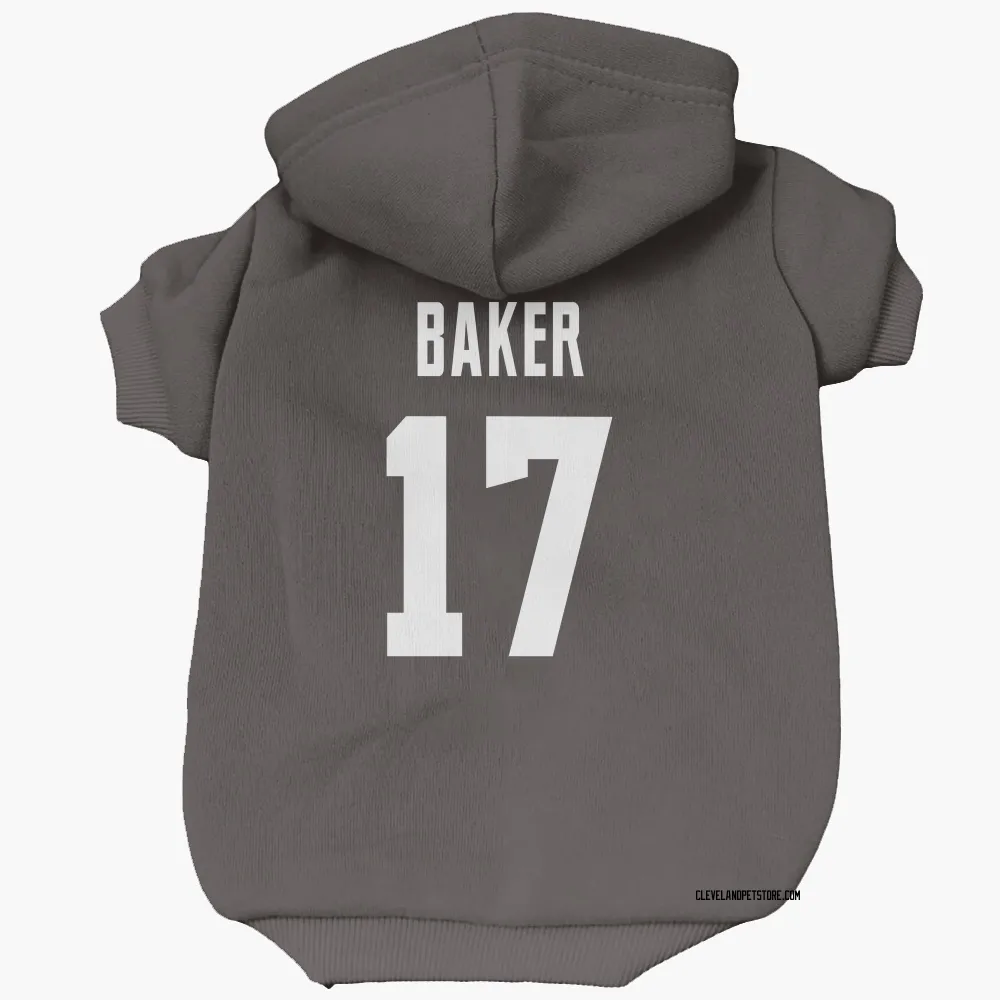 Cleveland Browns Jerome Baker Brown Pet Hoodie for Dog & Cat