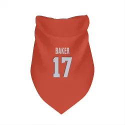 Cleveland Browns Jerome Baker Orange Pet Bandana for Dog & Cat
