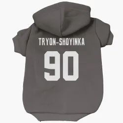 Cleveland Browns Joe Tryon-Shoyinka Brown Pet Hoodie for Dog & Cat