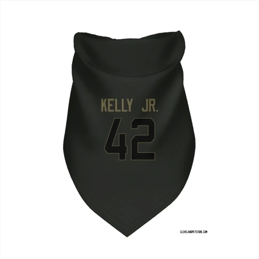 Cleveland Browns John Kelly Jr. Black Service Pet Bandana for Dog & Cat