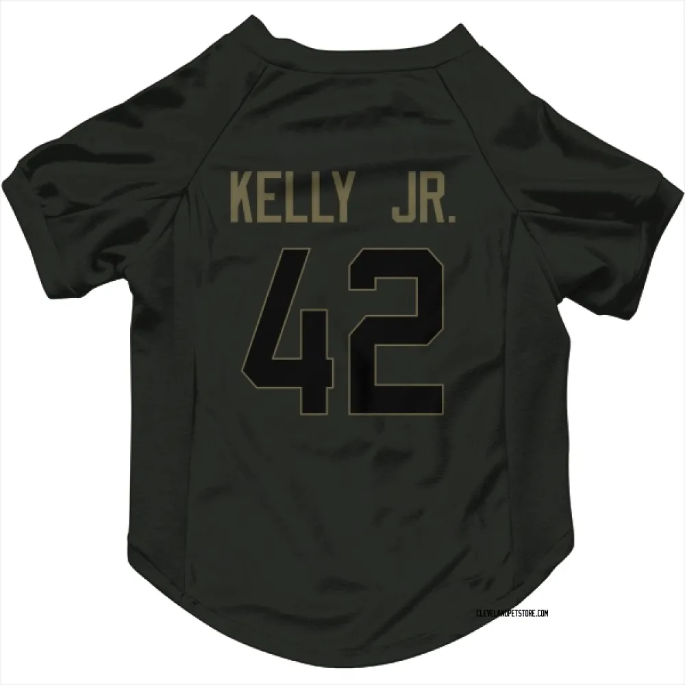 Cleveland Browns John Kelly Jr. Black Service Pet Jersey for Dog & Cat