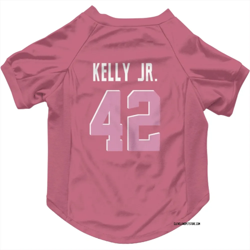 Cleveland Browns John Kelly Jr. Pink Pet Jersey for Dog & Cat