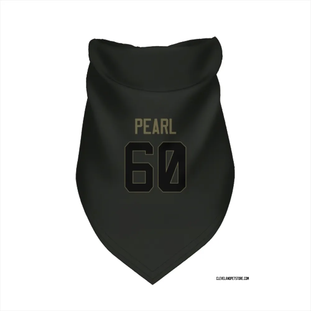 Cleveland Browns Julian Pearl Black Service Pet Bandana for Dog & Cat