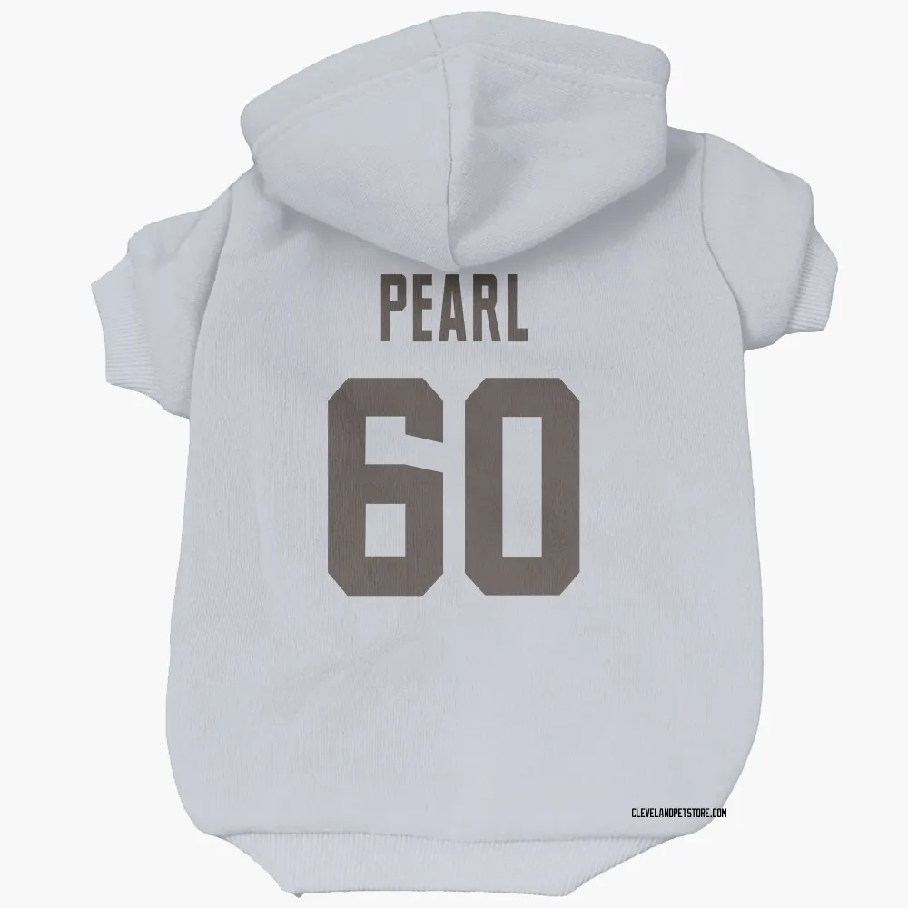 Cleveland Browns Julian Pearl White Pet Hoodie for Dog & Cat