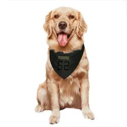 Cleveland Browns Justin Osborne Black Service Pet Bandana for Dog & Cat