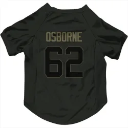 Cleveland Browns Justin Osborne Black Service Pet Jersey for Dog & Cat