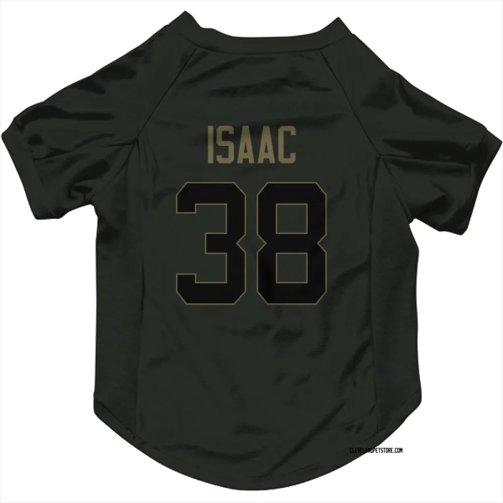 Cleveland Browns Keenan Isaac Black Service Pet Jersey for Dog & Cat
