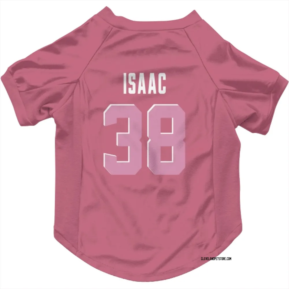 Cleveland Browns Keenan Isaac Pink Pet Jersey for Dog & Cat