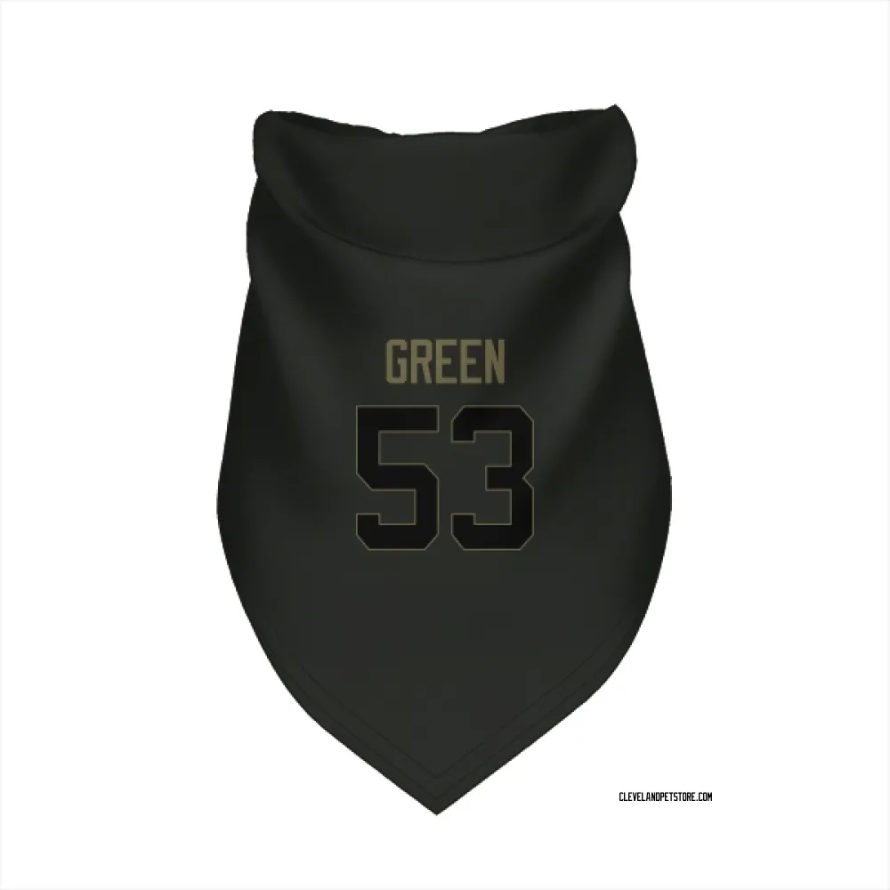 Cleveland Browns Kendrick Green Black Service Pet Bandana for Dog & Cat