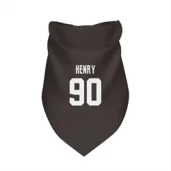 Cleveland Browns KJ Henry Brown Pet Bandana for Dog & Cat