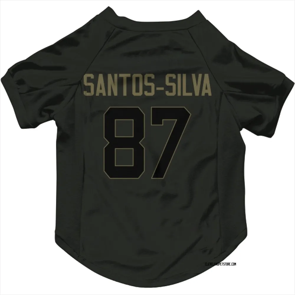 Cleveland Browns Marcus Santos-Silva Black Service Pet Jersey for Dog & Cat