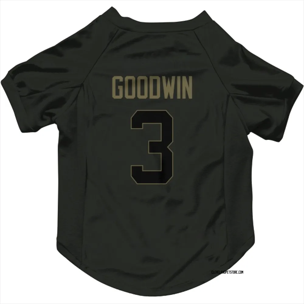 Cleveland Browns Marquise Goodwin Black Service Pet Jersey for Dog & Cat