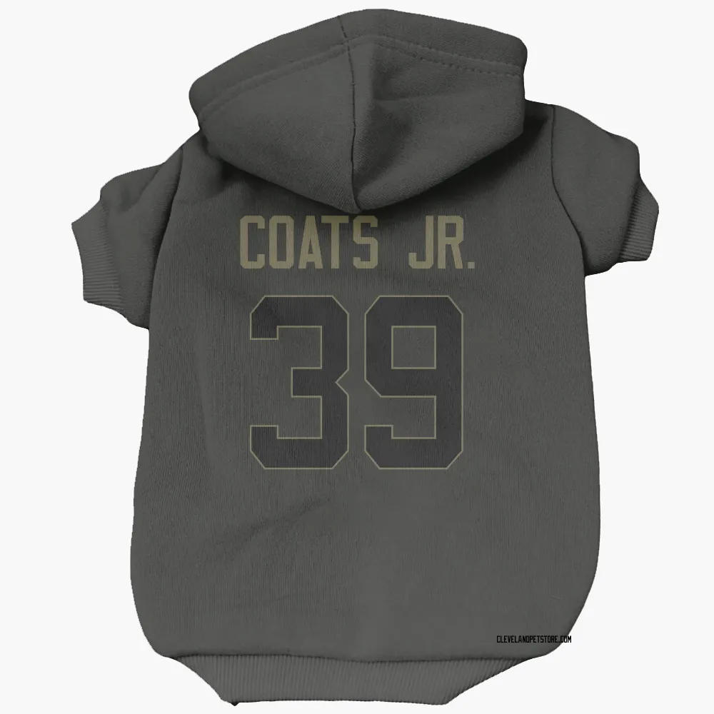 Cleveland Browns Michael Coats Jr. Black Service Pet Hoodie for Dog & Cat