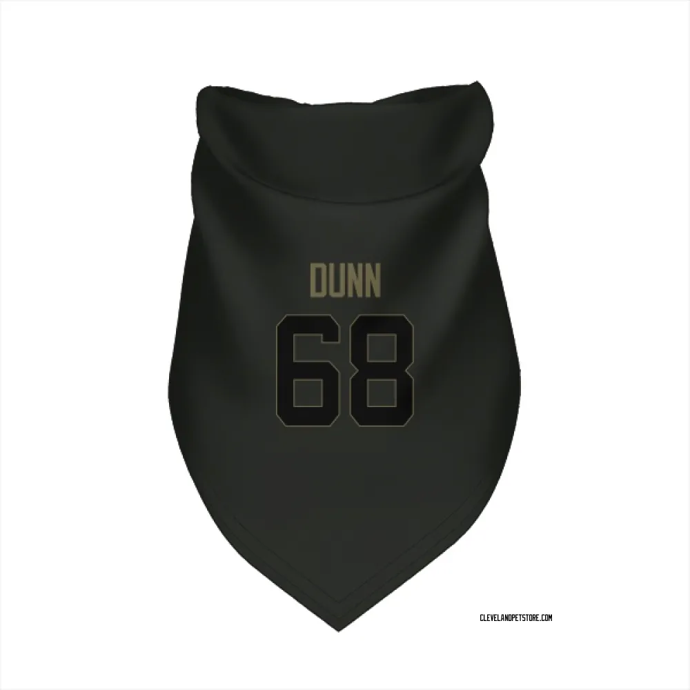 Cleveland Browns Michael Dunn Black Service Pet Bandana for Dog & Cat