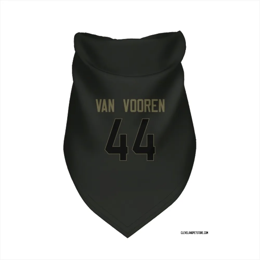 Cleveland Browns Mitch Van Vooren Black Service Pet Bandana for Dog & Cat