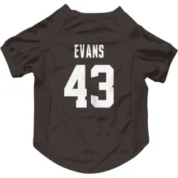 Cleveland Browns Nate Evans Brown Pet Jersey for Dog & Cat