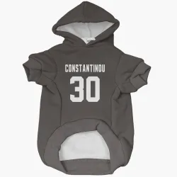 Cleveland Browns Nik Constantinou Brown Pet Hoodie for Dog & Cat