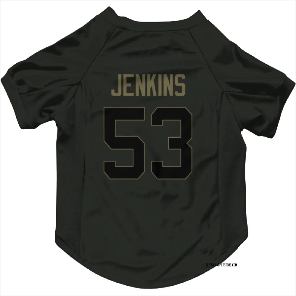 Cleveland Browns Patrick Jenkins Black Service Pet Jersey for Dog & Cat