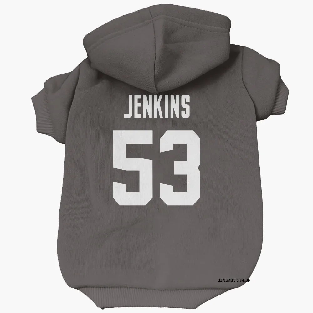 Cleveland Browns Patrick Jenkins Brown Pet Hoodie for Dog & Cat