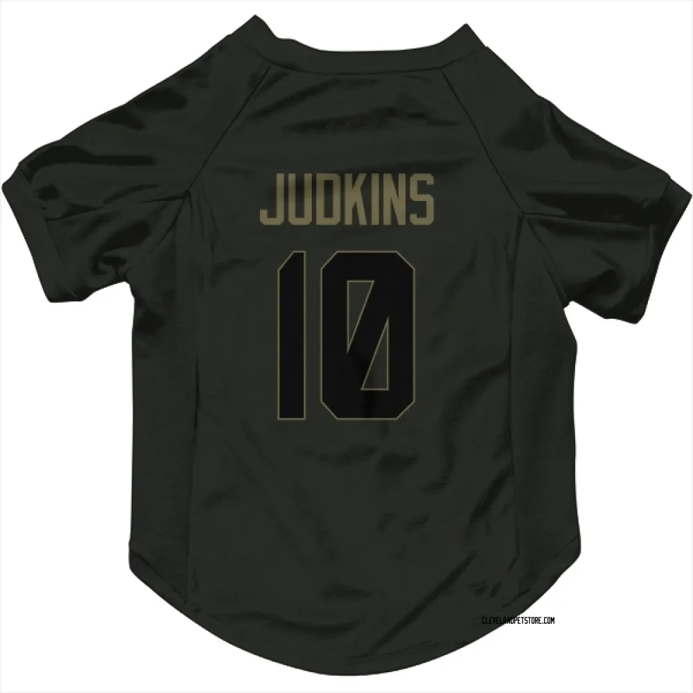 Cleveland Browns Quinshon Judkins Black Service Pet Jersey for Dog & Cat