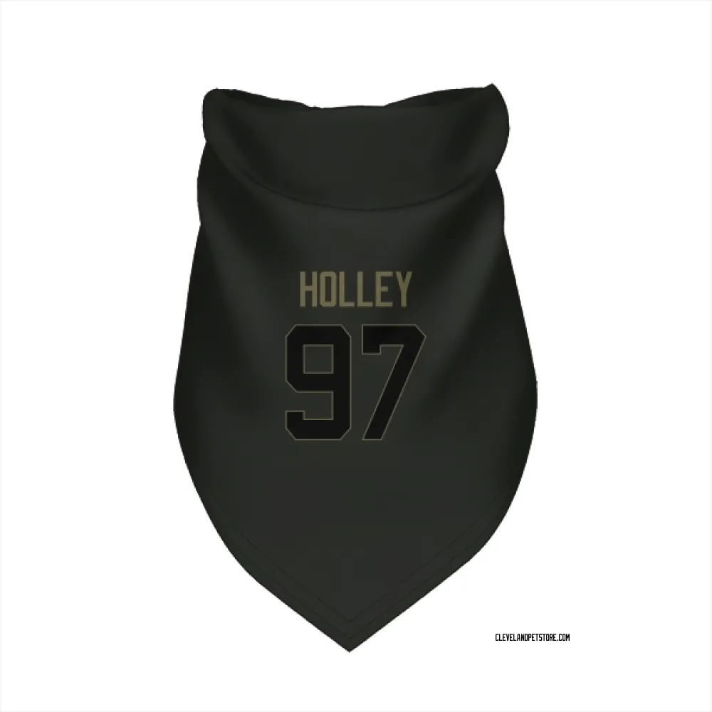 Cleveland Browns Ralph Holley Black Service Pet Bandana for Dog & Cat