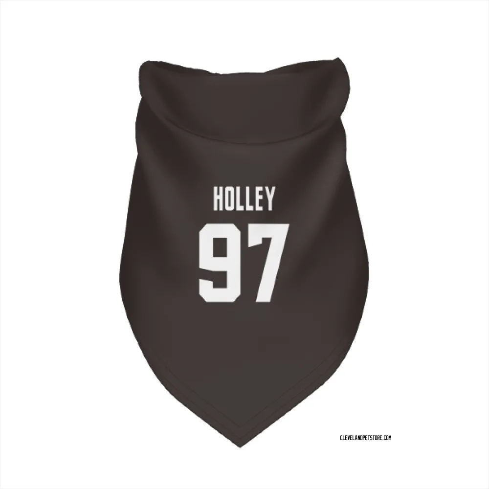 Cleveland Browns Ralph Holley Brown Pet Bandana for Dog & Cat