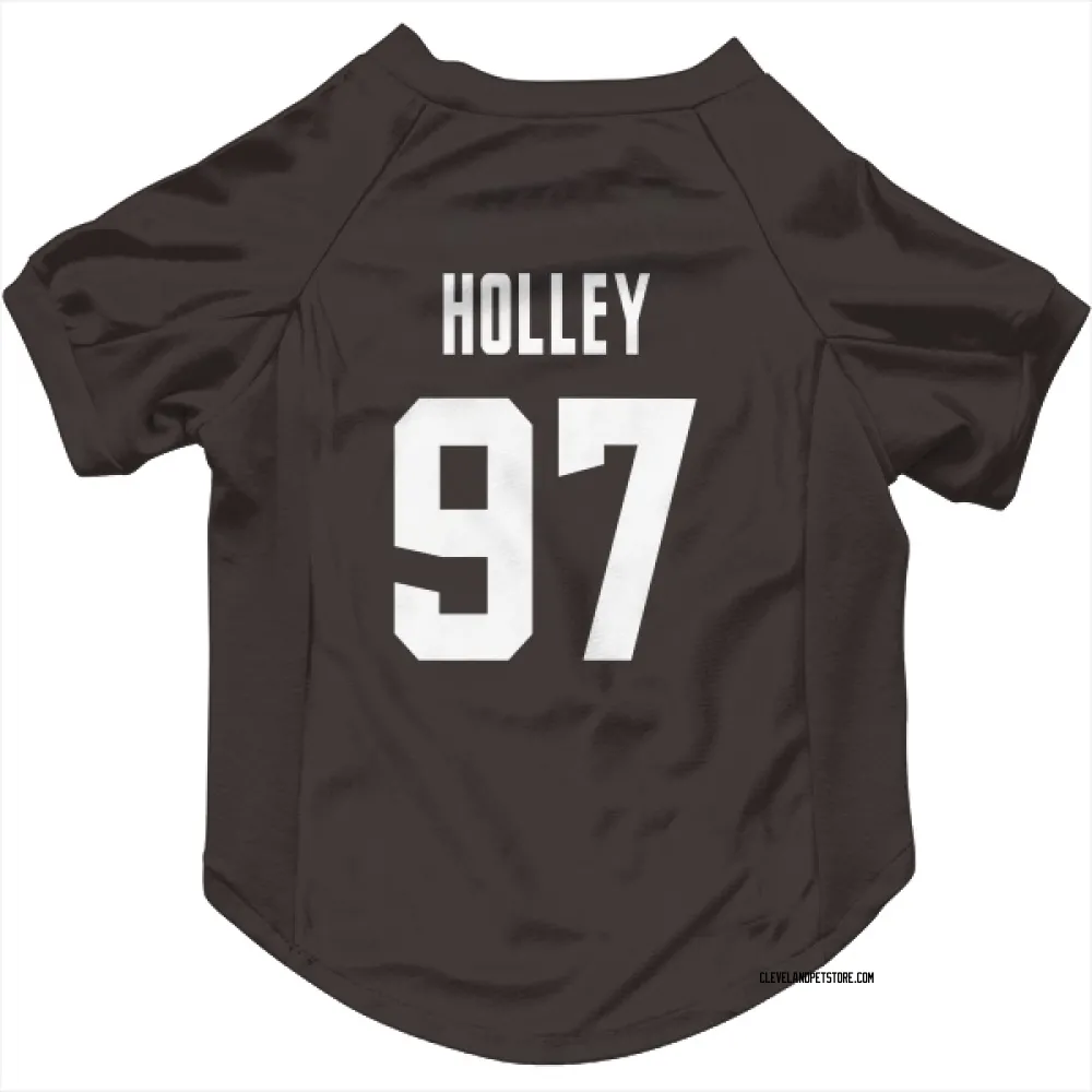 Cleveland Browns Ralph Holley Brown Pet Jersey for Dog & Cat
