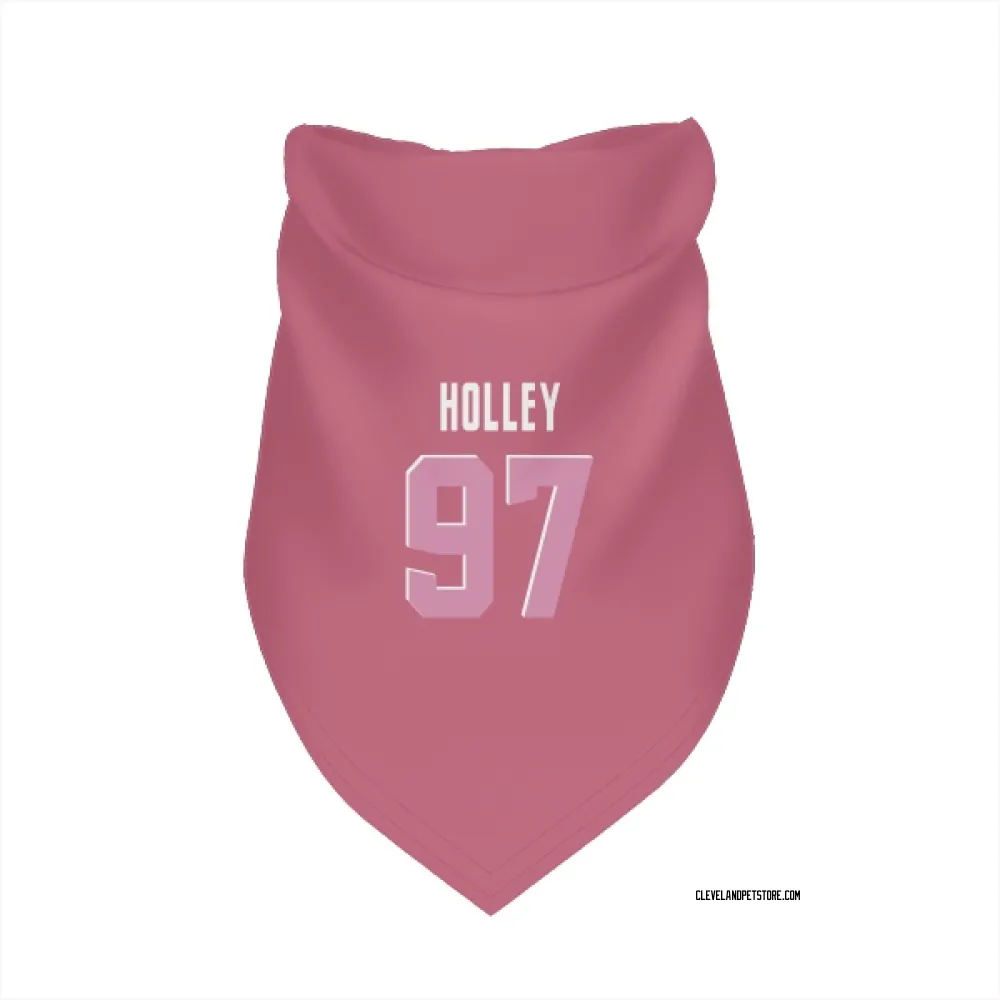 Cleveland Browns Ralph Holley Pink Pet Bandana for Dog & Cat
