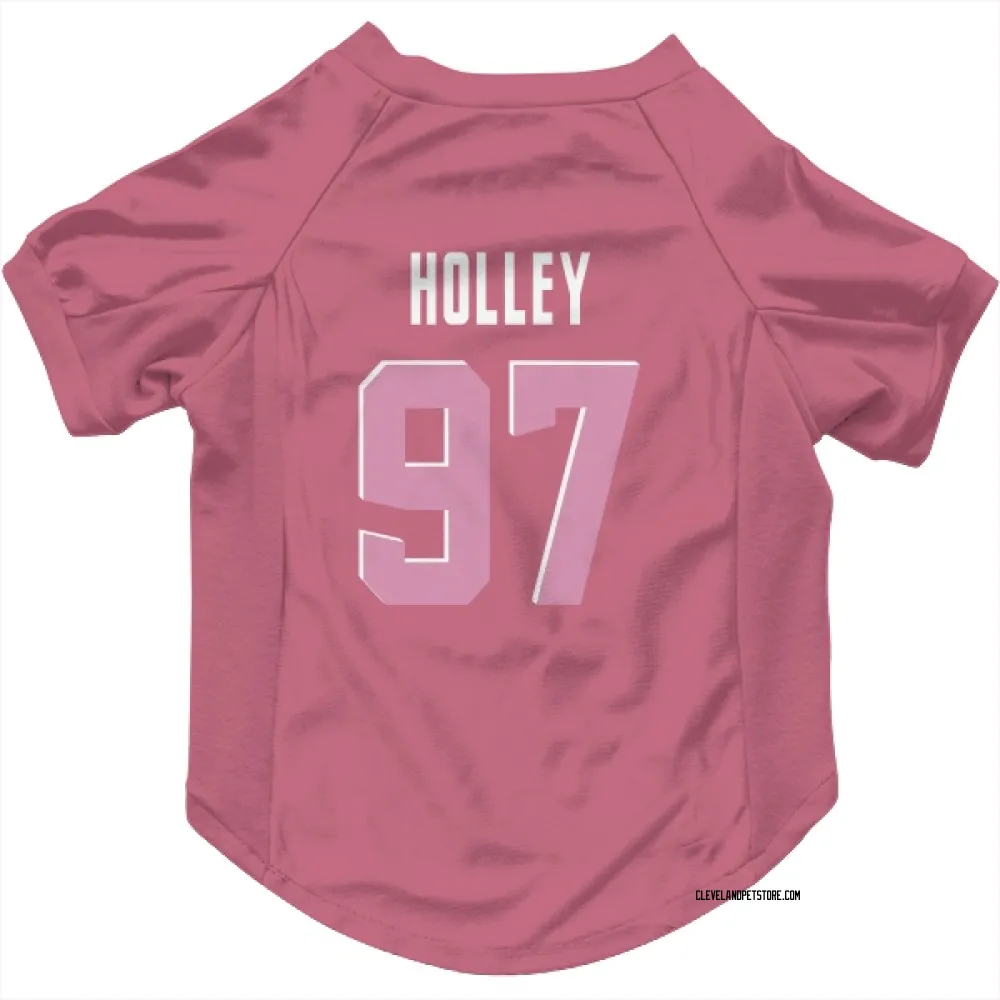 Cleveland Browns Ralph Holley Pink Pet Jersey for Dog & Cat