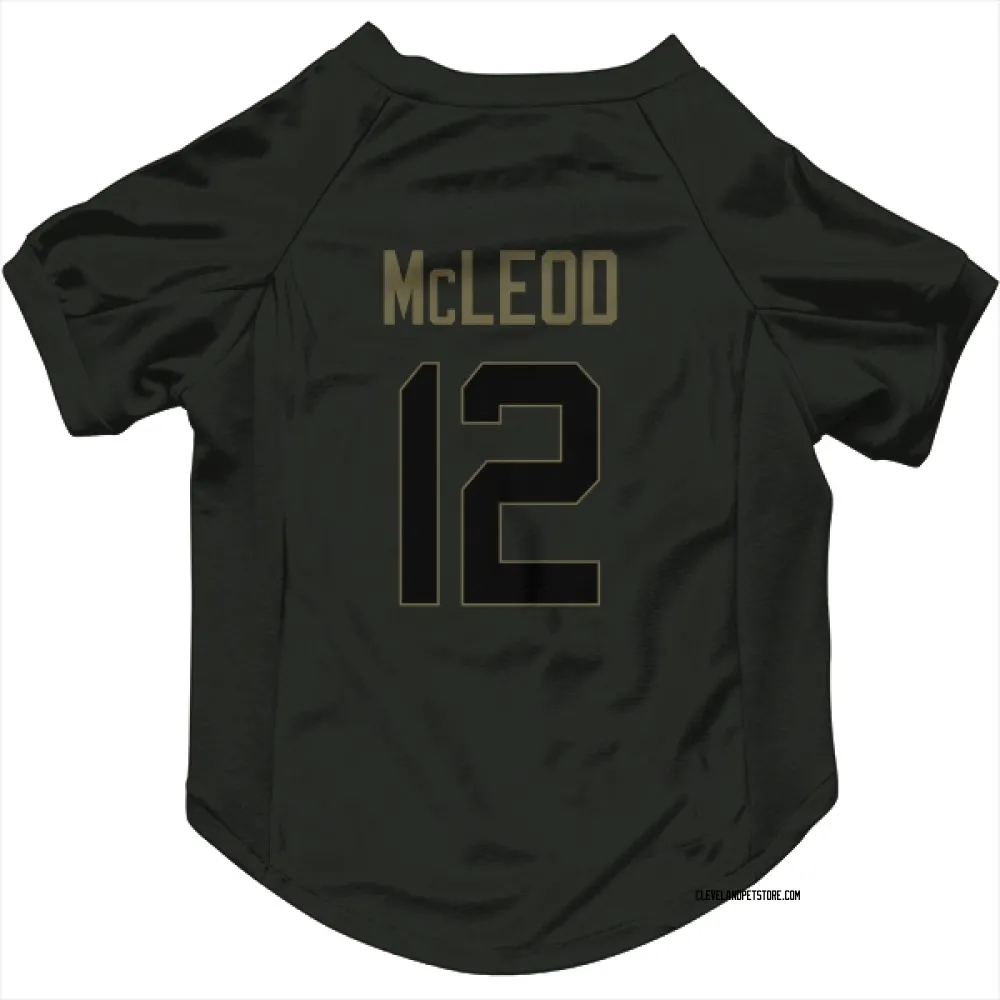 Cleveland Browns Rodney McLeod Jr. Black Service Pet Jersey for Dog & Cat