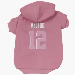 Cleveland Browns Rodney McLeod Jr. Pink Pet Hoodie for Dog & Cat