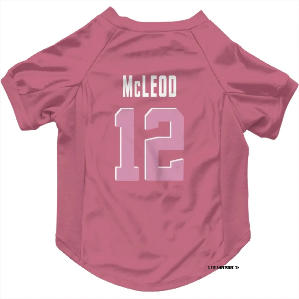 Cleveland Browns Rodney McLeod Jr. Pink Pet Jersey for Dog & Cat