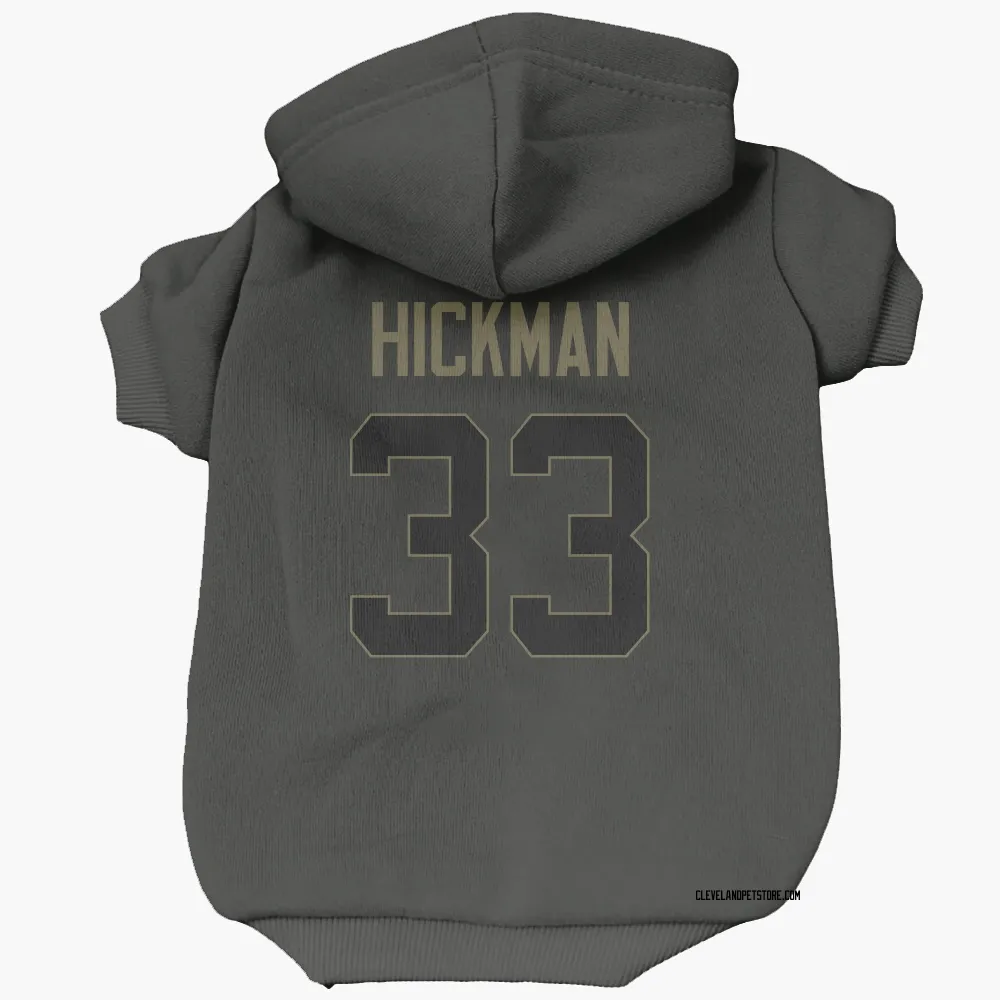 Cleveland Browns Ronnie Hickman Black Service Pet Hoodie for Dog & Cat