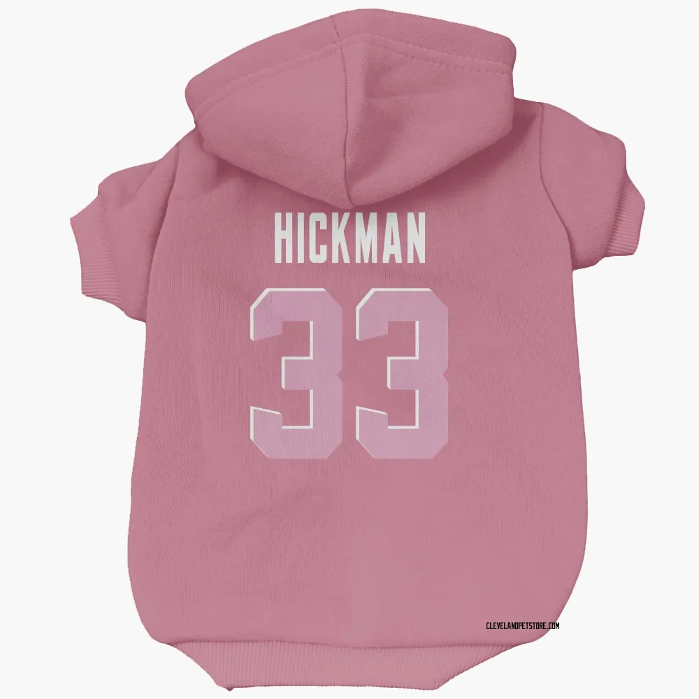 Cleveland Browns Ronnie Hickman Pink Pet Hoodie for Dog & Cat