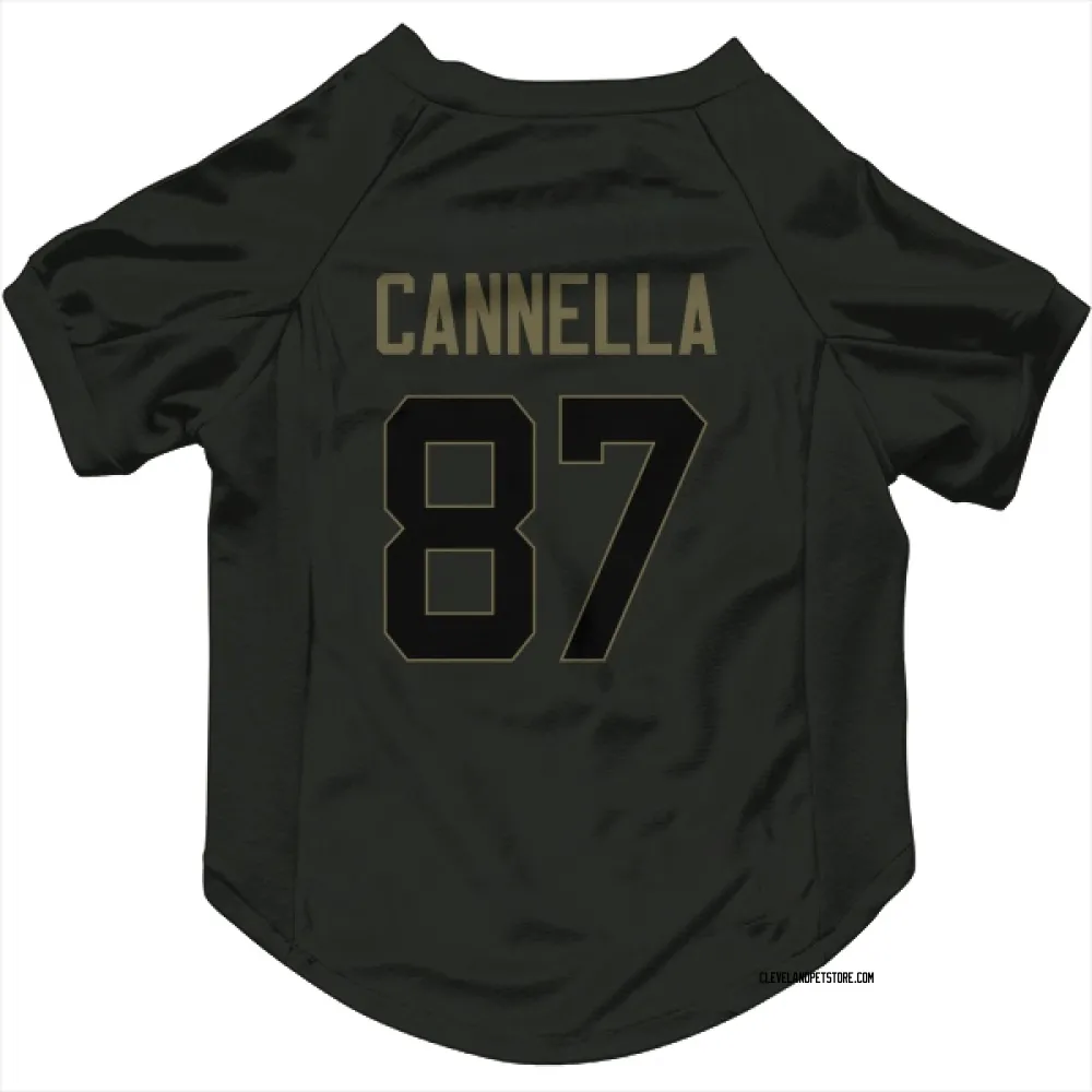 Cleveland Browns Sal Cannella Black Service Pet Jersey for Dog & Cat
