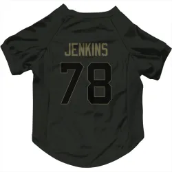 Cleveland Browns Teven Jenkins Black Service Pet Jersey for Dog & Cat