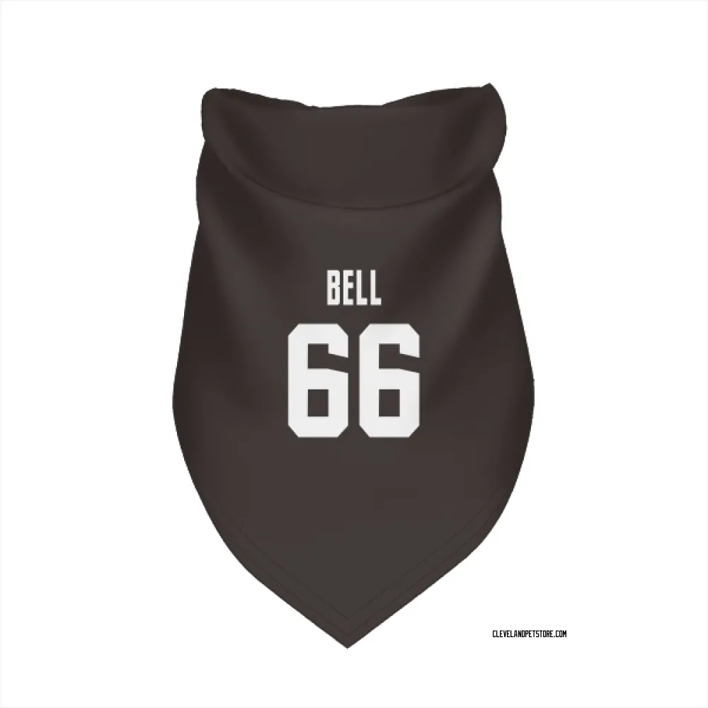 Cleveland Browns Travis Bell Brown Pet Bandana for Dog & Cat