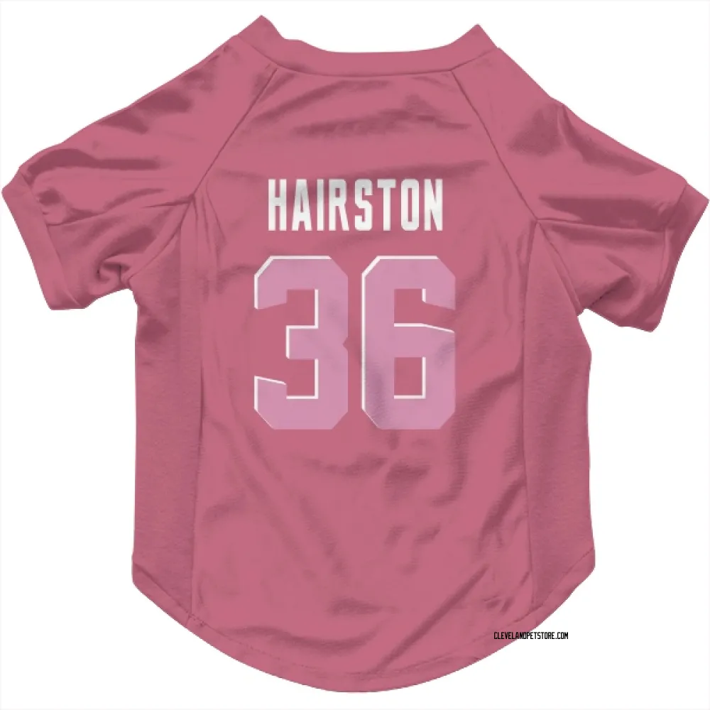 Cleveland Browns Troy Hairston Pink Pet Jersey for Dog & Cat