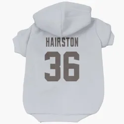 Cleveland Browns Troy Hairston White Pet Hoodie for Dog & Cat