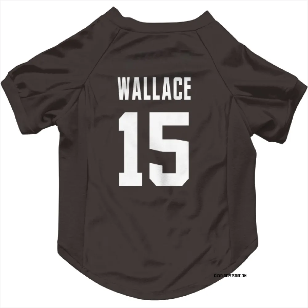Cleveland Browns Tylan Wallace Brown Pet Jersey for Dog & Cat