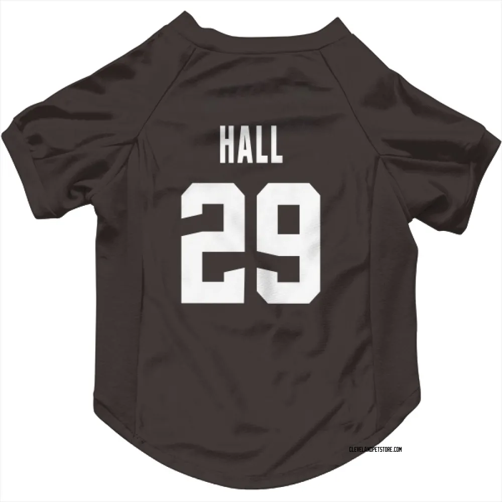 Cleveland Browns Tyler Hall Brown Pet Jersey for Dog & Cat